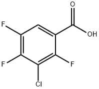 3-Chloro-2,4,5-trifluorobenzoic acidCAS;101513-77-3