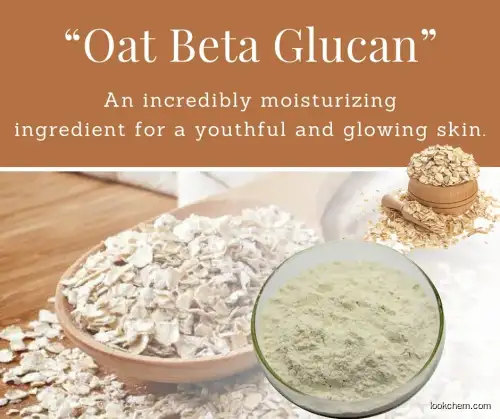 Organic Beta 1,3/1,6 D Glucan 70%,80% Oat Beta Glucan Powder CAS 9012-72-0