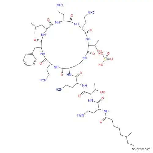 Polymyxin B sulfate.