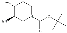(3S,4R)-tert-Butyl 3-amino-4-methylpiperidine-1-carboxylate(1290191-78-4)