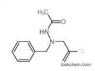 Aceticacid, 2-(2-chloro-2-propen-1-yl)-2-(phenylmethyl)hydrazide
