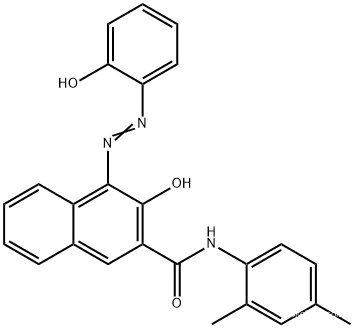 2-[2-HYDROXY-3-(2,4-XYLYLCARBAMOYL)-1-NAPHTHYLAZO]PHENOL CAS:523-67-1