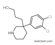 3-(3-(3,4-Dichlorophenyl)piperidin-3-yl)propan-1-ol:CAS:182621-51-8
