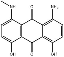 1-amino-4,5-dihydroxy-8-(methylamino)anthraquinone CAS:56524-77-7