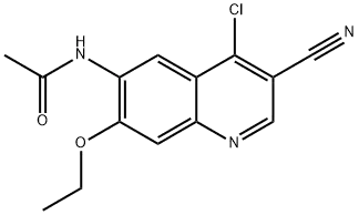 N-(4-Chloro-3-cyano-7-ethoxy-6-quinolinyl) acetamide Cas no.848133-76-6 98%
