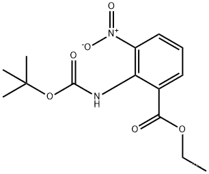 Ethyl2-((tert-butoxycarbonyl)amino)-3-nitrobenzoate Cas no.136285-65-9 98%