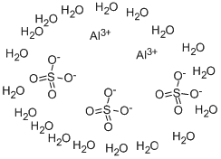 Aluminium sulfate octadecahydrate Cas no.7784-31-8 98%