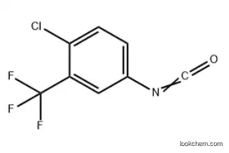 4-Chloro-3-(trifluoromethyl)phenyl isocyanate CAS 327-78-6