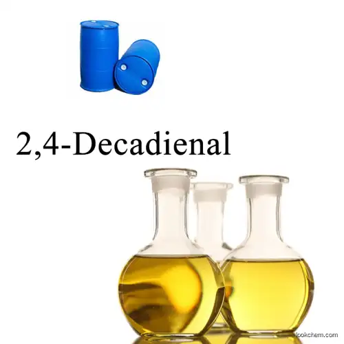 2,4-Decadienal CAS 2363-88-4 Used as a raw material for aromatic additives in BBQ or barbecue food