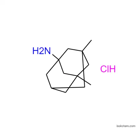 Memantine hydrochloride, Memantine