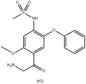 Cas no.149436-41-9 98% 2-Amino-1-(2-methoxy-4-methanesulfonylamino-5-phenoxyphenyl)ethanone hydrochloride