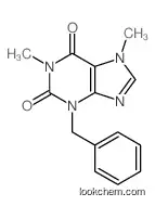 3-benzyl-1,7-dimethyl-3,7-dihydro-1H-purine-2,6-dione;cas:7499-88-9