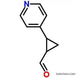 2-Pyridin-4-ylcyclopropanecarboxaldehyde, techCAS941717-10-8