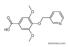 3,5-Dimethoxy-4-(3-pyridinylmethoxy)benzoic acid:cas;923790-15-2