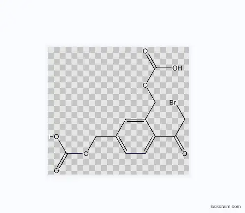 4-(bromoacetyl)-1,3-phenylene dimethyl biscarbonate