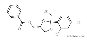 cis-2-(Bromomethyl)-2-(2,4-dichlorophenyl)-1,3-dioxolane-4-ylmethyl benzoate CAS61397-56-6