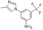 3-(4-Methyl-1H-imidazol-1-yl)-5-(trifluoromethyl)aniline CAS:641571-11-1