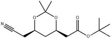 (4R,6R)-tert-Butyl-6-cyanomethyl-2,2-dimethyl-1,3-dioxane-4-acetate CAS:125971-94-0