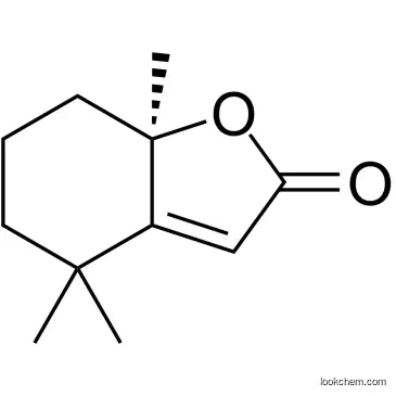 (2,6,6-Trimethyl-2-hydroxycyclohexylidene)acetic acid lactone CAS17092-92-1