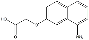 [(8-aminonaphthalen-2-yl)oxy]acetic acid  CAS:6272-22-6