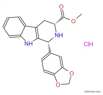 (1R,3R)-methyl-1,2,3,4-tetrahydro-1-(3,4-methylenedioxyphenyl)-9H-pyrido[3,4-B]indole-3-carboxylate