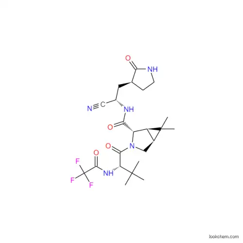 Nirmatrelvir (PF-07321332) Paxlovid.