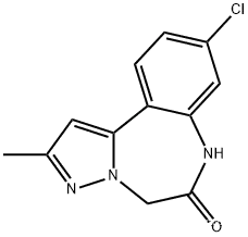 5H-Pyrazolo[1,5-d][1,4]benzodiazepin-6(7H)-one, 9-chloro-2-methyl- 99% pharma grade in stock CAS 84661-23-4