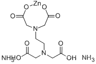 Ethylenediaminetetraacetate-zinc-ammonia complex  CAS:67859-51-2