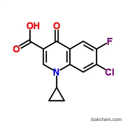 7-Chloro-1-cyclopropyl-6-fluoro-1,4-dihydro-4-oxoquinoline-3-carboxylic acidCAS86393-33-1
