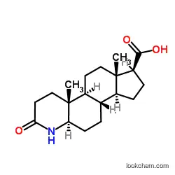 3-Oxo-4-aza-5-alpha-androstane-17-beta-carboxylic acidCAS103335-55-3