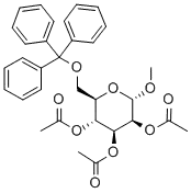 Methyl-6-O-trityl-2,3,4-tri-O-acetyl-α-D-mannopyranoside  CAS:7511-40-2
