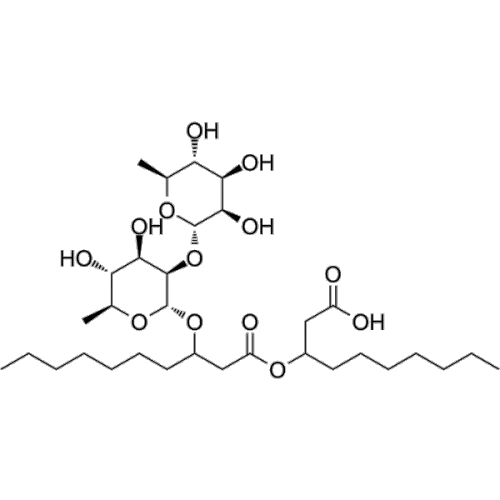 2-O-rhamnopyranosyl-rhamnopyranosyl-3-hydroxyldecanoyl-3-hydroxydecanoate