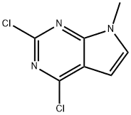 2,4-dichloro-7-Methyl-7H-pyrrolo[2,3-d]pyriMidine CAS:90213-67-5
