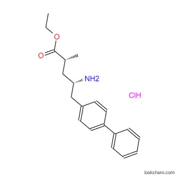 (2R,4S)-4-Amino-5-(biphenyl-4-yl)-2-methylpentanoic Acid Ethyl Ester Hydrochloride