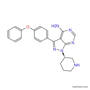 3-(4-Phenoxy-phenyl)-1-piperidin-3-yl-1H-pyrazolo[3,4-d]pyrimidin-4-ylamine