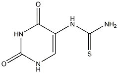 1-(2,4-dioxo-1,2,3,4-tetrahydropyrimidin-5-yl)thiourea  CAS:77296-62-9