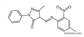 2,4-dihydro-5-methyl-4-[(4-methyl-2-nitrophenyl)azo]-2-phenyl-3H-pyrazol-3-oneCAS6407-77-8
