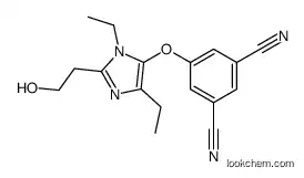 1,3-Benzenedicarbonitrile, 5-[[1,4-diethyl-2-(2-hydroxyethyl)-1H-imidazol-5-yl]oxy]-CAS1100749-38-9