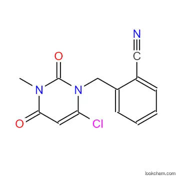 2-[(6-Chloro-3,4-dihydro-3-Methyl-2,4-dioxo-1(2h)-pyriMidinyl)Methyl]benzonitrile.