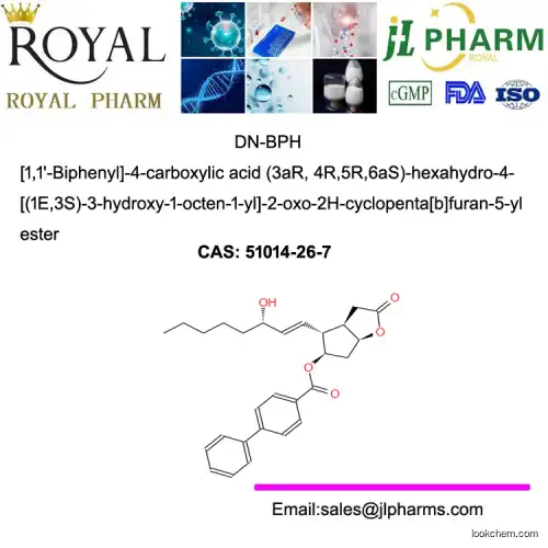 DN-BPH [1,1'-Biphenyl]-4-carboxylic acid (3aR, 4R,5R,6aS)-hexahydro-4-[(1E,3S)-3-hydroxy-1-octen-1-yl]-2-oxo-2H-cyclopenta[b]furan-5-yl ester