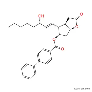 DN-BPH [1,1'-Biphenyl]-4-carboxylic acid (3aR, 4R,5R,6aS)-hexahydro-4-[(1E,3S)-3-hydroxy-1-octen-1-yl]-2-oxo-2H-cyclopenta[b]furan-5-yl ester