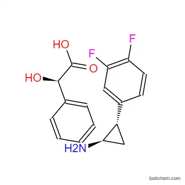 (1R,2S)-2-(3,4-Difluorophenyl)cyclopropanamine(2R)-Hydroxy(phenyl)ethanoate