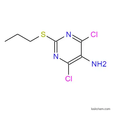 4,6-dichloro-2- propylthiopyrimidine- 5-amine