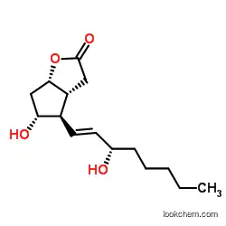 2H-Cyclopenta[b]furan-2-one,hexahydro-5-hydroxy-4-[(1E,3S)-3-hydroxy-1-octen-1-yl]-,(3aR,4R,5R,6aS)- CAS26054-67-1
