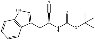 (S)-BOC-2-AMINO-3-(3-INDOLYL)-PROPIONITRILE  CAS:138165-79-4