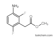 Benzeneaceticacid, 3-amino-2,6-difluoro-, methyl ester CAS361336-80-3