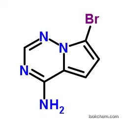 7-bromopyrrolo[1,2-f][1,2,4]triazin-4-amine CAS937046-98-5