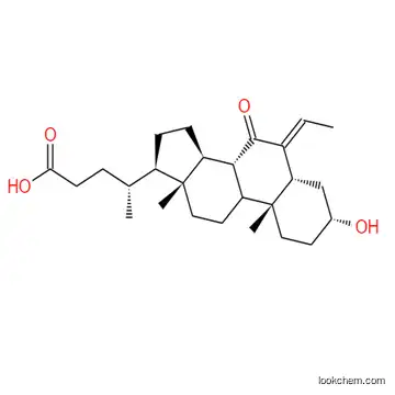 (E)-3α- hydroxy-6-ethylidene -7-keto-5β-cholan-24-oic acid