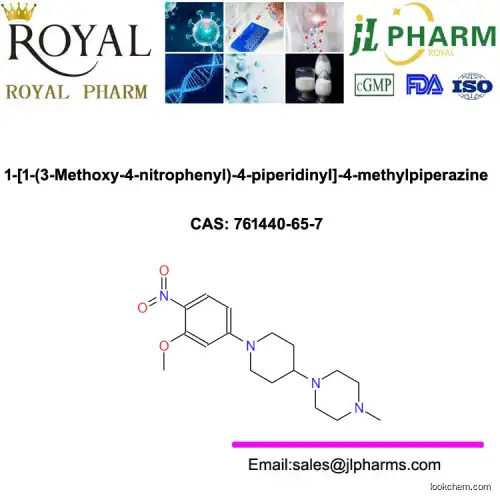 1-[1-(3-Methoxy-4-nitrophenyl)-4-piperidinyl]-4-methylpiperazine