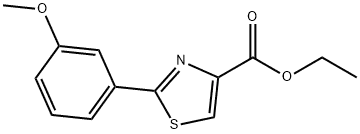 2-(3-METHOXY-PHENYL)-THIAZOLE-4-CARBOXYLIC ACID ETHYL ESTER  CAS:115299-08-6